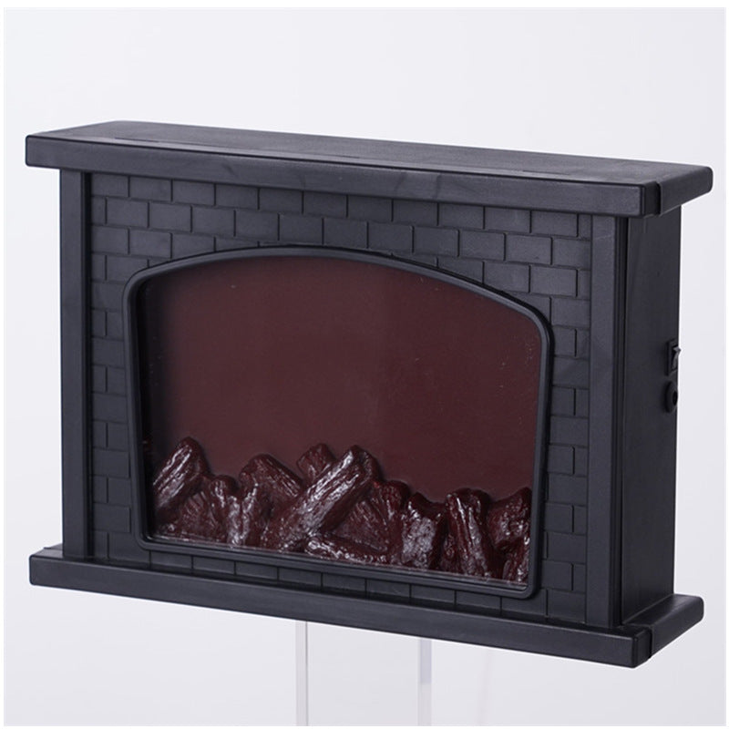 Led Creative Home Fireplace Lamp Flame Lamp Shape Lamp Scandinavian Style Decorative Lamp Christmas Crafts Ornaments