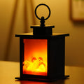 Led Creative Home Fireplace Lamp Flame Lamp Shape Lamp Scandinavian Style Decorative Lamp Christmas Crafts Ornaments
