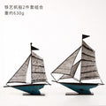 Modern sailboat decoration smooth sailing creative American living room TV wine cabinet office desktop home decoration