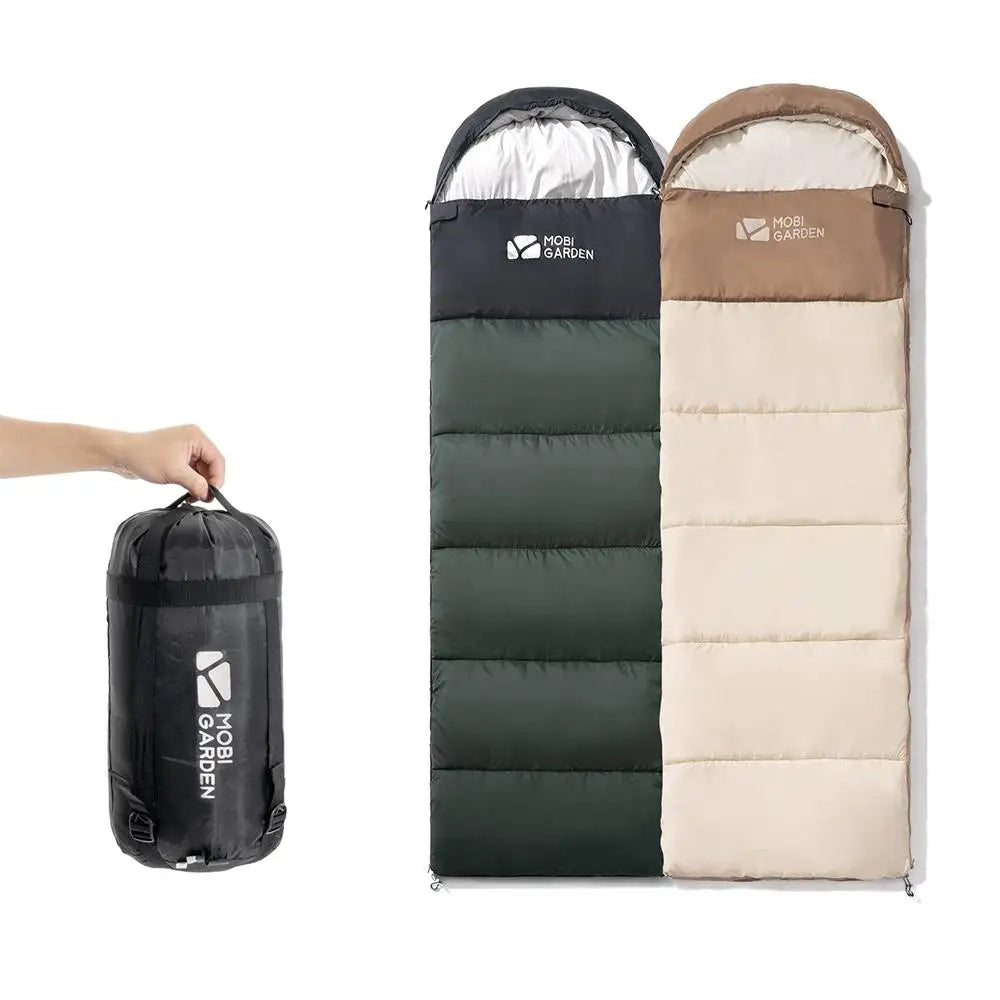 Mobi Garden Glamping Camping Adult Outdoor Camping Warm Adult Indoor Anti Cold Single Portable Sleeping Bag