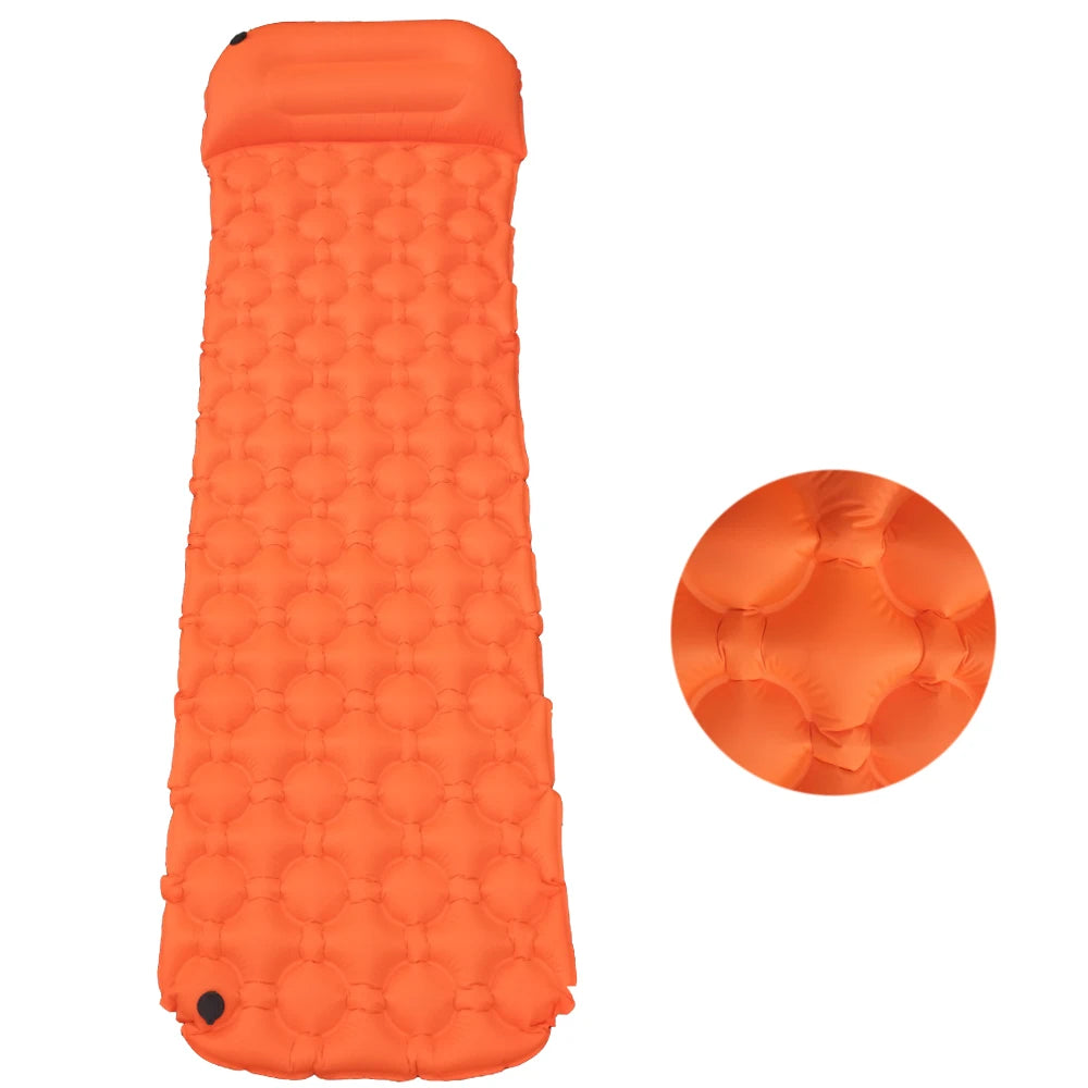 Rockies Ultralight Waterproof TPU Outdoor Inflatable Sleeping Pad Sleeping Mat 3 750g for Camping Hiking Travel