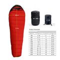 OEM Saco De Dormir Uyku Tulumu Schlafsack 600g Adults Ultralight All Season Mummy Duck Down Outdoor Camping Down Sleeping Bag