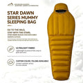 Camping Travel Adult Sleeping Bag Wholesale Envelope-Style Winter Warm-Keeping Cold-Proof Water-Resistant Portable Hand-Carry