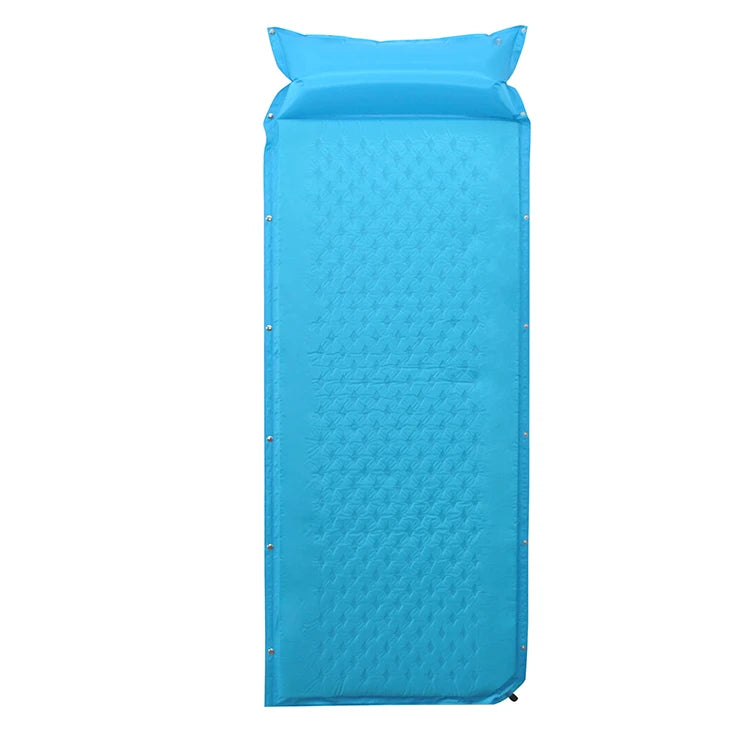 High Quality Safety Inflatable Self Inflating Camping Floor Mat Hand Pump Inflatable Sleeping Pad