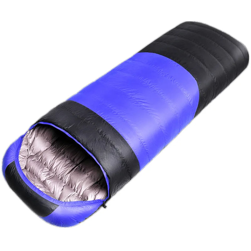 Camping Travel Adult Sleeping Bag Wholesale Envelope-Style Winter Warm-Keeping Cold-Proof Water-Resistant Portable Hand-Carry