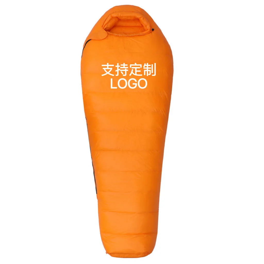 90 Percent White Goose Sleeping Bag Adults-Outdoor & Camping Ultralight Warm Winter Portable Compact Travel