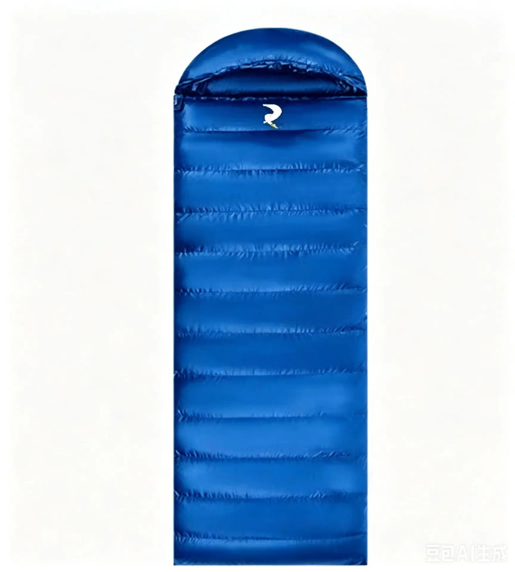 90% White Duck Down Nylon Sleeping Bag Adults Outdoor Camping Portable Warm Winter Ultralight Cold Weather