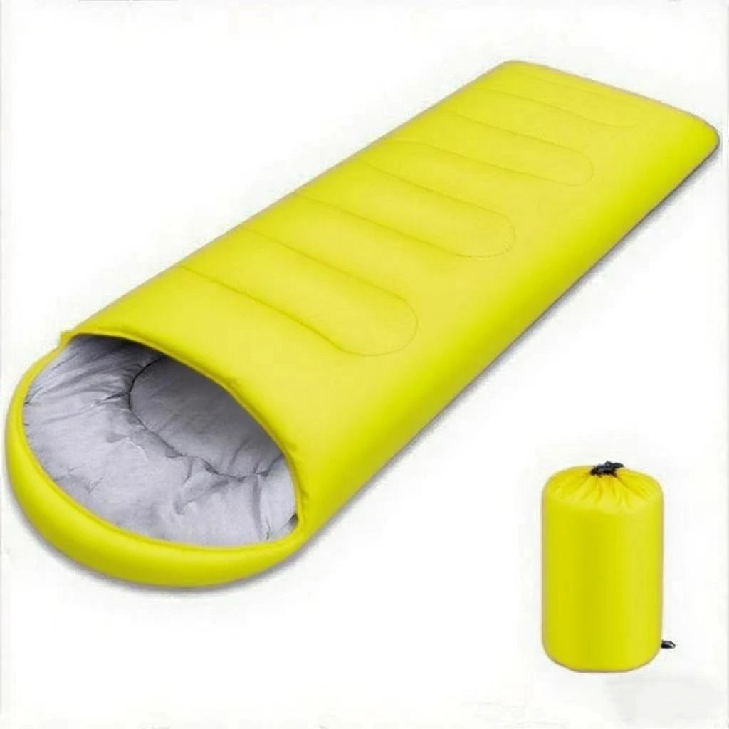 Customized Logo Color Hooded Envelope Sleeping Bag All Season Unisex Winter Sleeping Bags for Outdoor Camping Hiking