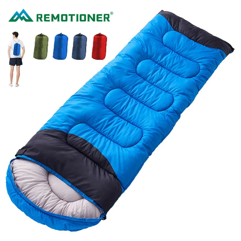 Winter -20 Hiking Emergency Lightweight Backpacking Compact Camping Envelope Sleeping Bags for Adults