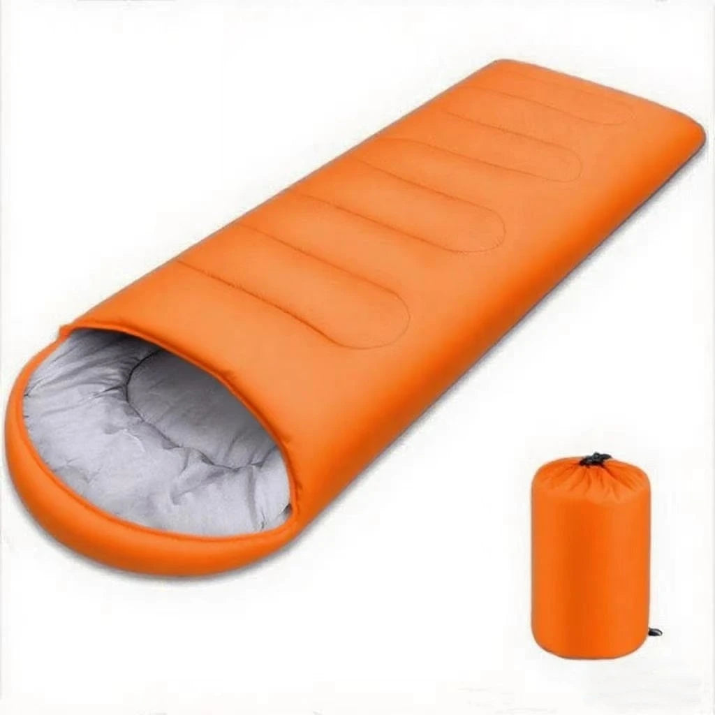 Customized Logo Color Hooded Envelope Sleeping Bag All Season Unisex Winter Sleeping Bags for Outdoor Camping Hiking
