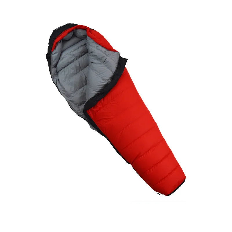 OEM Saco De Dormir Uyku Tulumu Schlafsack 600g Adults Ultralight All Season Mummy Duck Down Outdoor Camping Down Sleeping Bag
