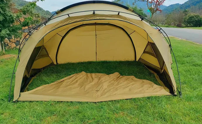 Hemispherical Tent Outdoor Camping Lightweight Large Space Ball Tent Weatherproof Shade Spherical Tent