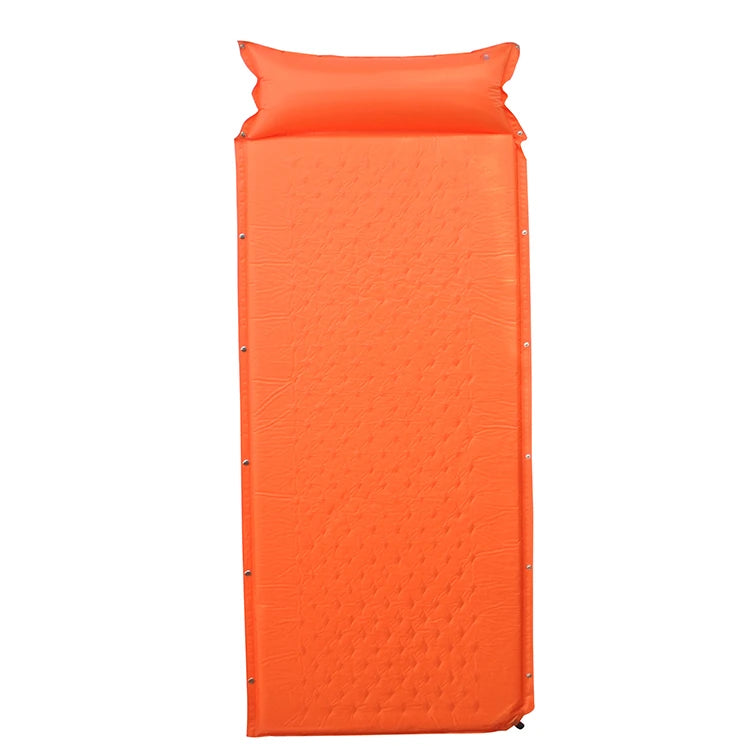 High Quality Safety Inflatable Self Inflating Camping Floor Mat Hand Pump Inflatable Sleeping Pad