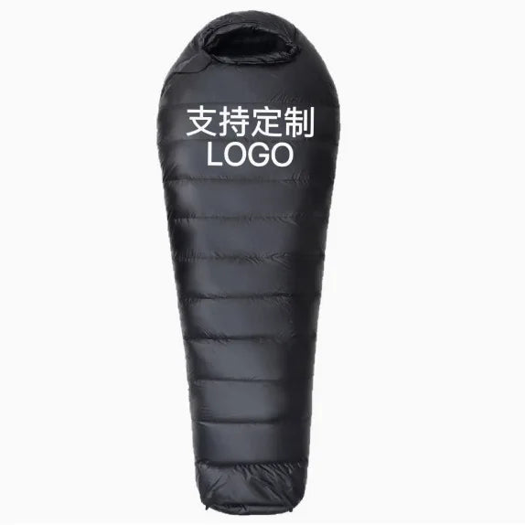 90% White Duck Down Sleeping Bag for Adults Outdoor Camping Portable Warm Winter Ultralight Goose Down Sleeping Bag Gear