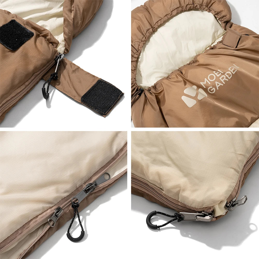 Mobi Garden Glamping Camping Adult Outdoor Camping Warm Adult Indoor Anti Cold Single Portable Sleeping Bag