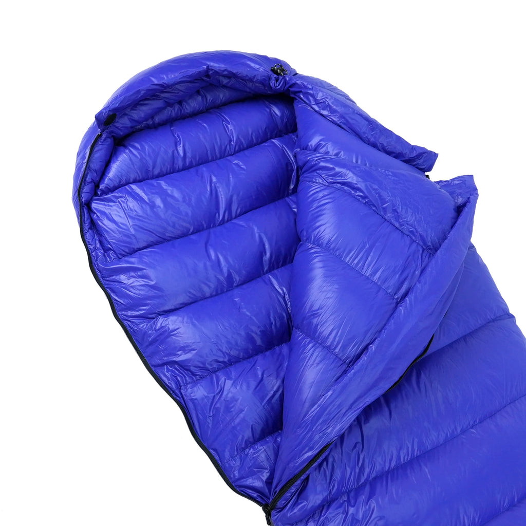 90%White Goose Down Sleeping Bag for Adults Outdoor Camping Portable Warm Winter Ultralight Goose Down Sleeping Bag Gear