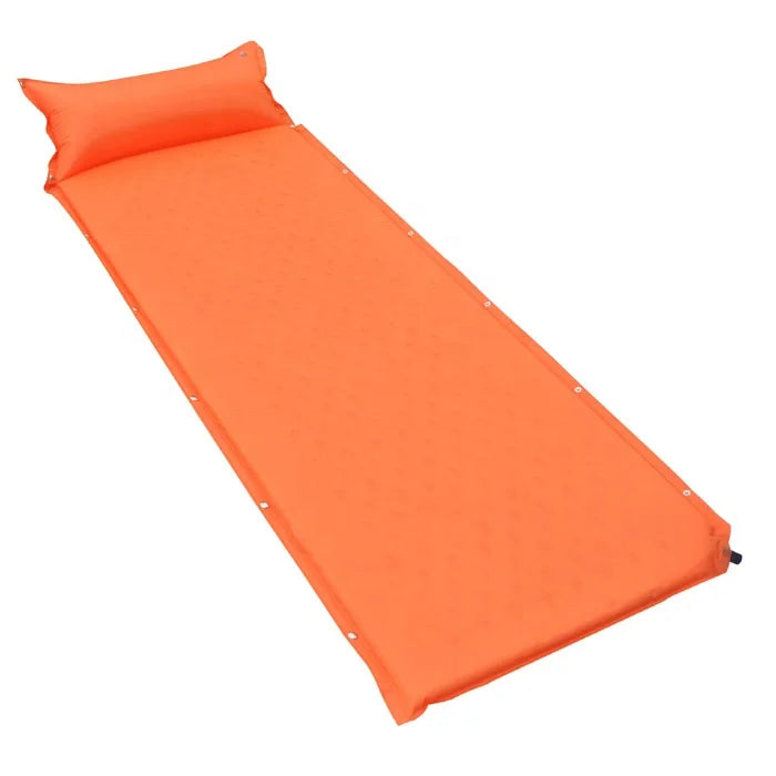 High Quality Safety Inflatable Self Inflating Camping Floor Mat Hand Pump Inflatable Sleeping Pad