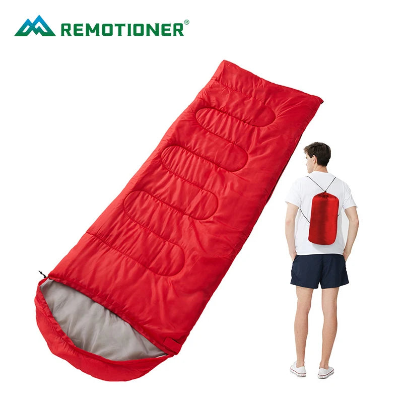 Winter -20 Hiking Emergency Lightweight Backpacking Compact Camping Envelope Sleeping Bags for Adults