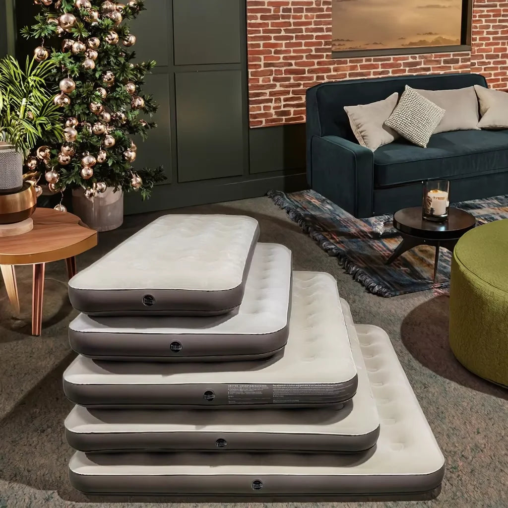 LGM in Stock Quality Air Mattress Inflatable Air Bed Inflatable Sleep Lounger Bed Air Mattress for Trip Outdoor Home