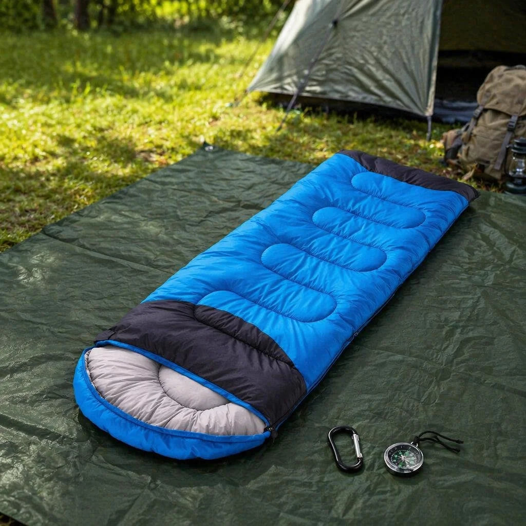 Winter -20 Hiking Emergency Lightweight Backpacking Compact Camping Envelope Sleeping Bags for Adults