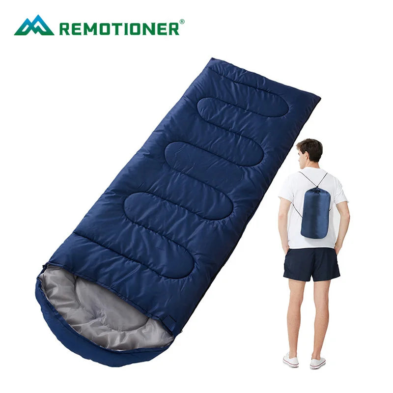 Winter -20 Hiking Emergency Lightweight Backpacking Compact Camping Envelope Sleeping Bags for Adults