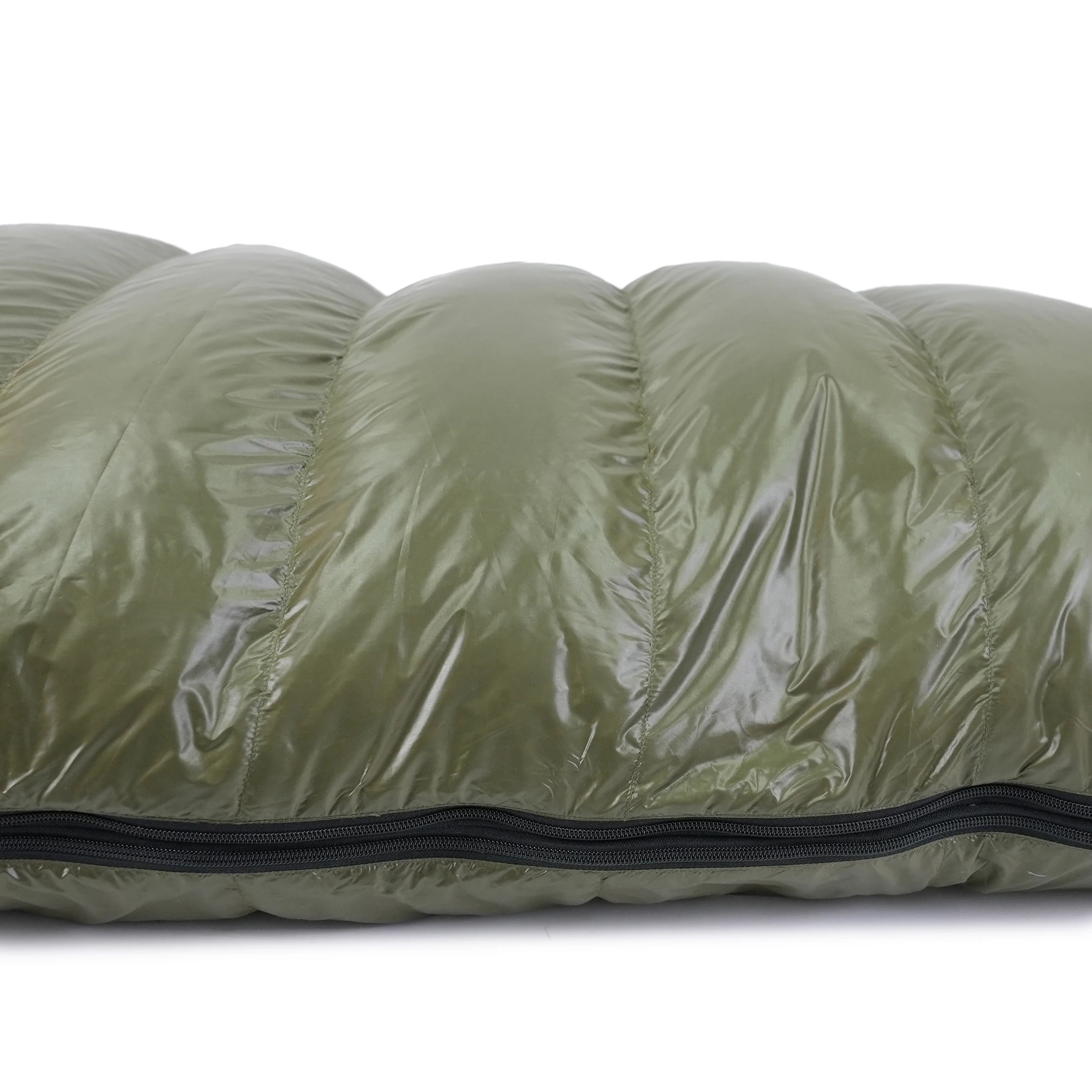 90% White Duck Down Mummy Sleeping Bag for Adults Outdoor Camping Portable Warm Winter Ultralight Nylon Fabric