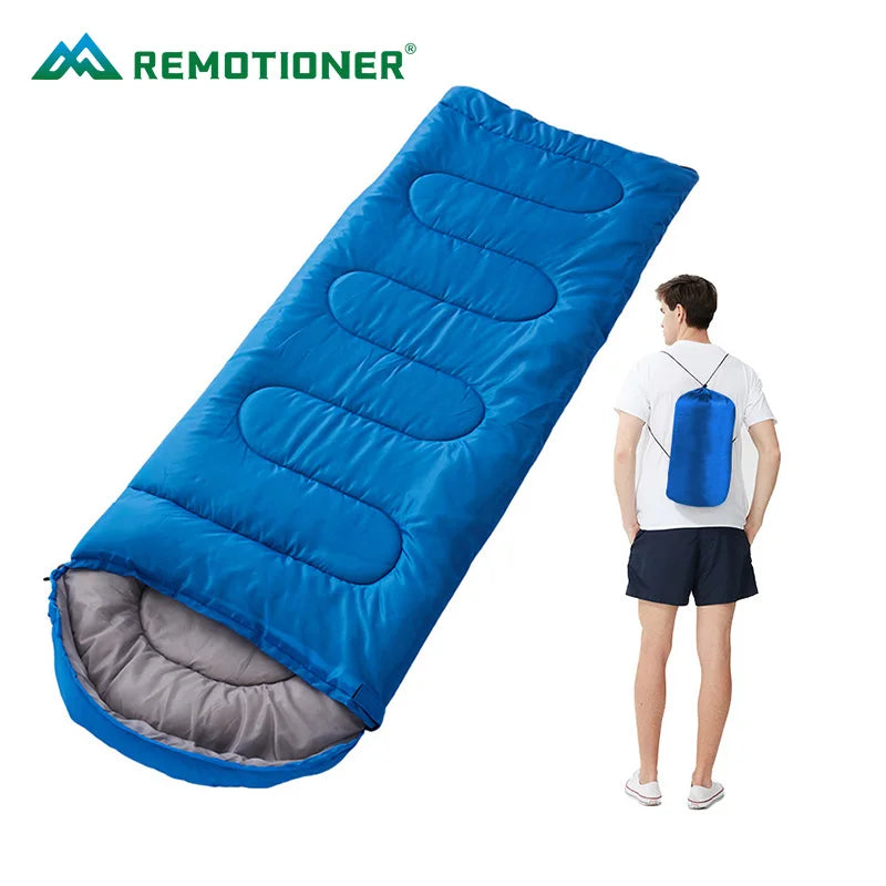 Winter -20 Hiking Emergency Lightweight Backpacking Compact Camping Envelope Sleeping Bags for Adults