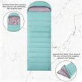 90% White Duck Down Sleeping Bag for Adults Outdoor Camping Portable Warm Winter Ultralight Goose Down Sleeping Bag Gear