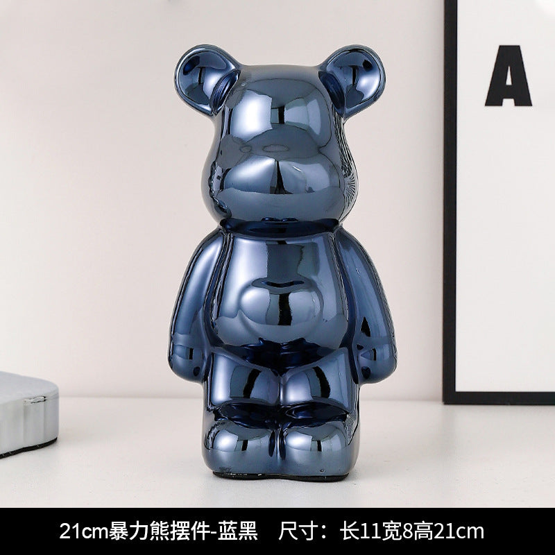 Cross-border Hot Selling Retro Style Iron Art Model Crafts Ornaments High-level Living Room Bedroom Desktop Decorations