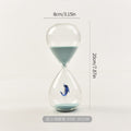 Creative 30-Minute Christmas Tree Hourglass Timer Bee Shape Home Decoration Glass Crafts Factory Wholesale