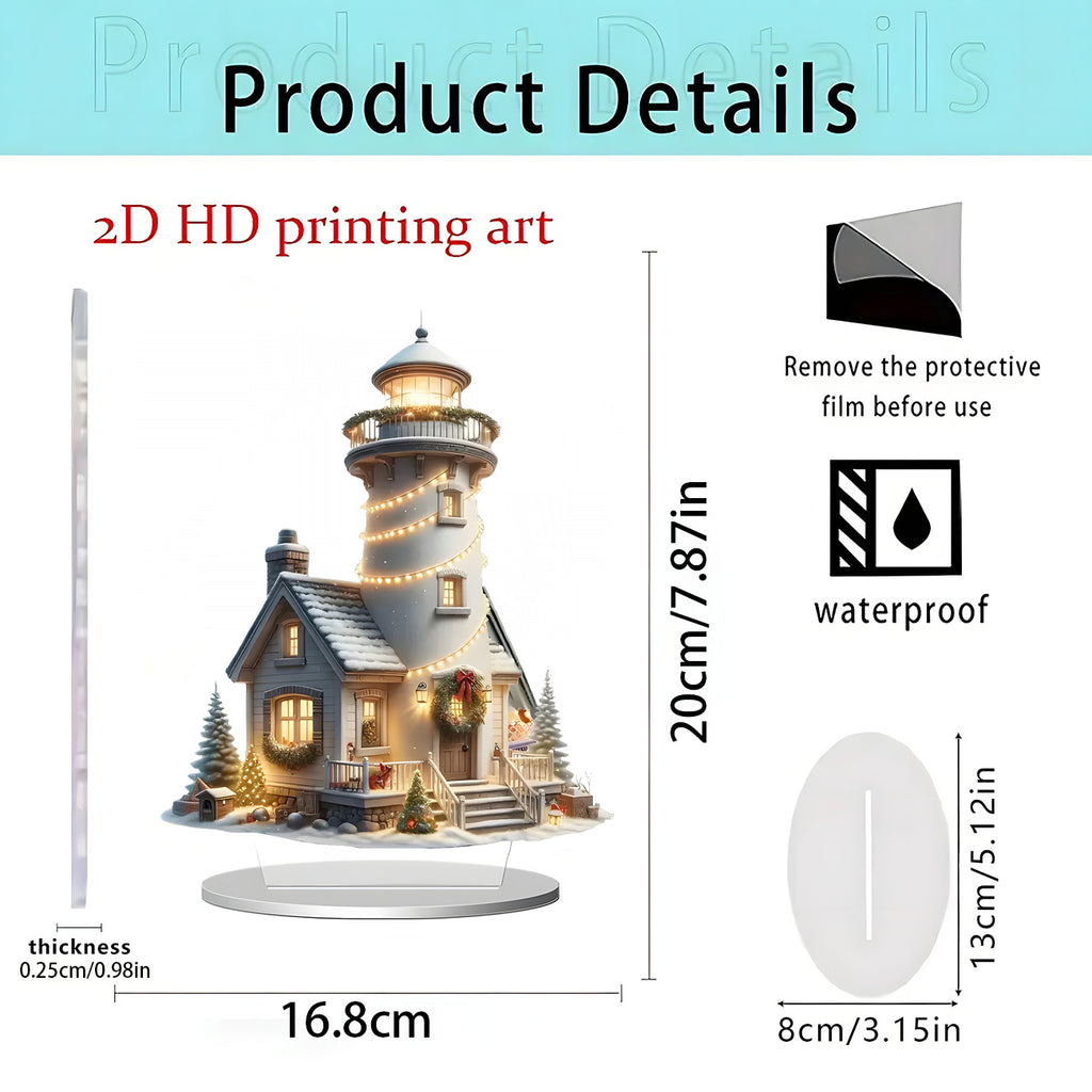 Cross-Border New Product Cupid Angel Decorative Stand 2D Acrylic Ornaments Home Desktop Entrance Accessories Gifts
