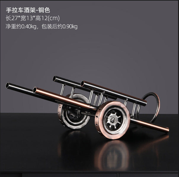 Retro Alloy Globe Ornaments Office Study Home Living Room Furnishings Wine Cabinet Decorations Metal Crafts