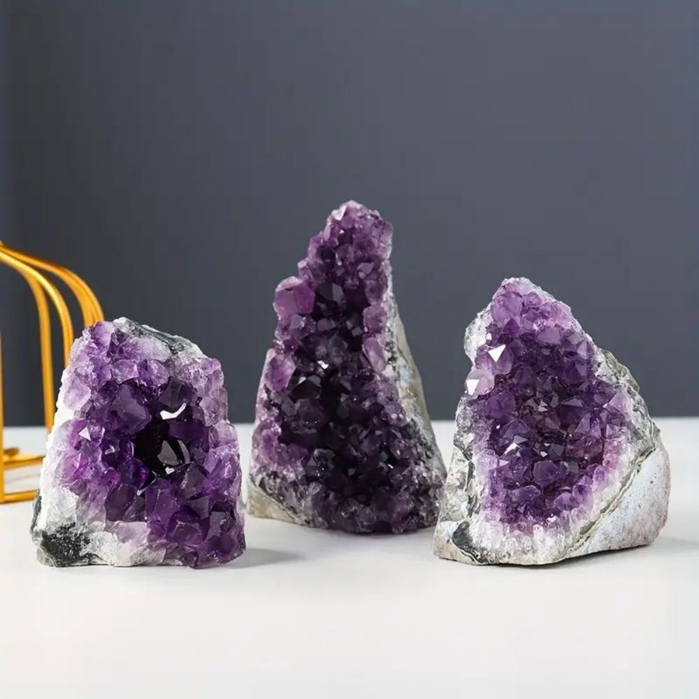 Natural crystal Uruguay amethyst crystal cluster crystal town home desktop ornaments East China Sea crystal wholesale a generation of hair