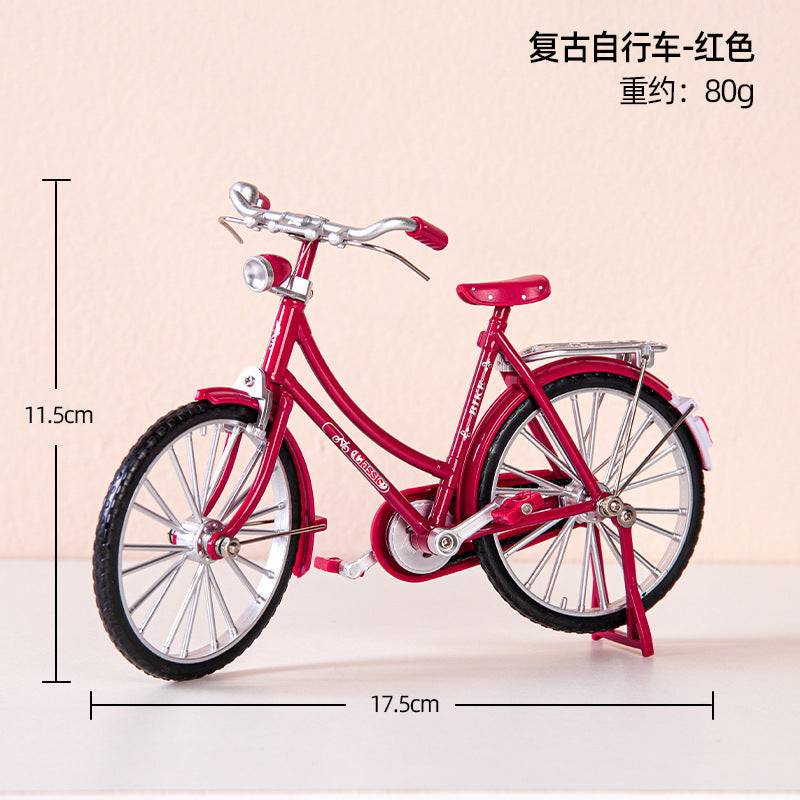 Cross-border Hot Selling Retro Style Iron Art Model Crafts Ornaments High-level Living Room Bedroom Desktop Decorations