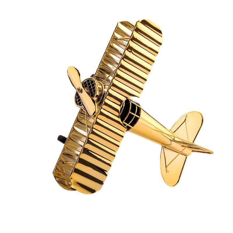 Cross-border Hot Selling Retro Style Iron Art Model Crafts Ornaments High-level Living Room Bedroom Desktop Decorations