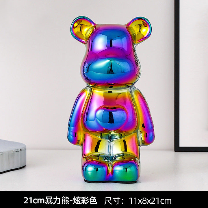 Cross-border Hot Selling Retro Style Iron Art Model Crafts Ornaments High-level Living Room Bedroom Desktop Decorations