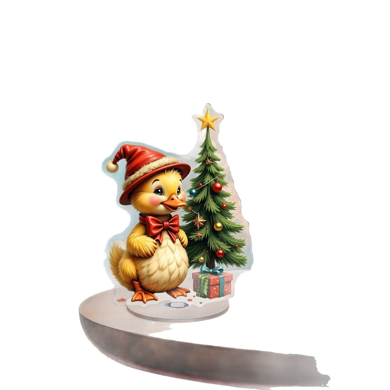 Cross-Border New Product Christmas Creative Acrylic Flat Christmas Party Home Desktop Decoration Crafts