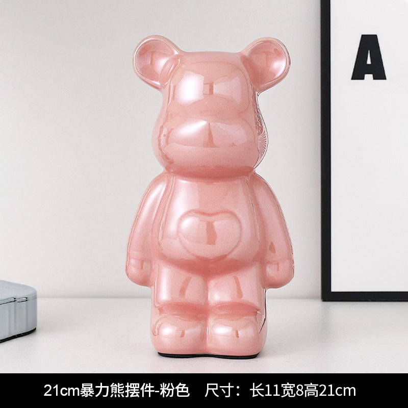 Cross-border Hot Selling Retro Style Iron Art Model Crafts Ornaments High-level Living Room Bedroom Desktop Decorations