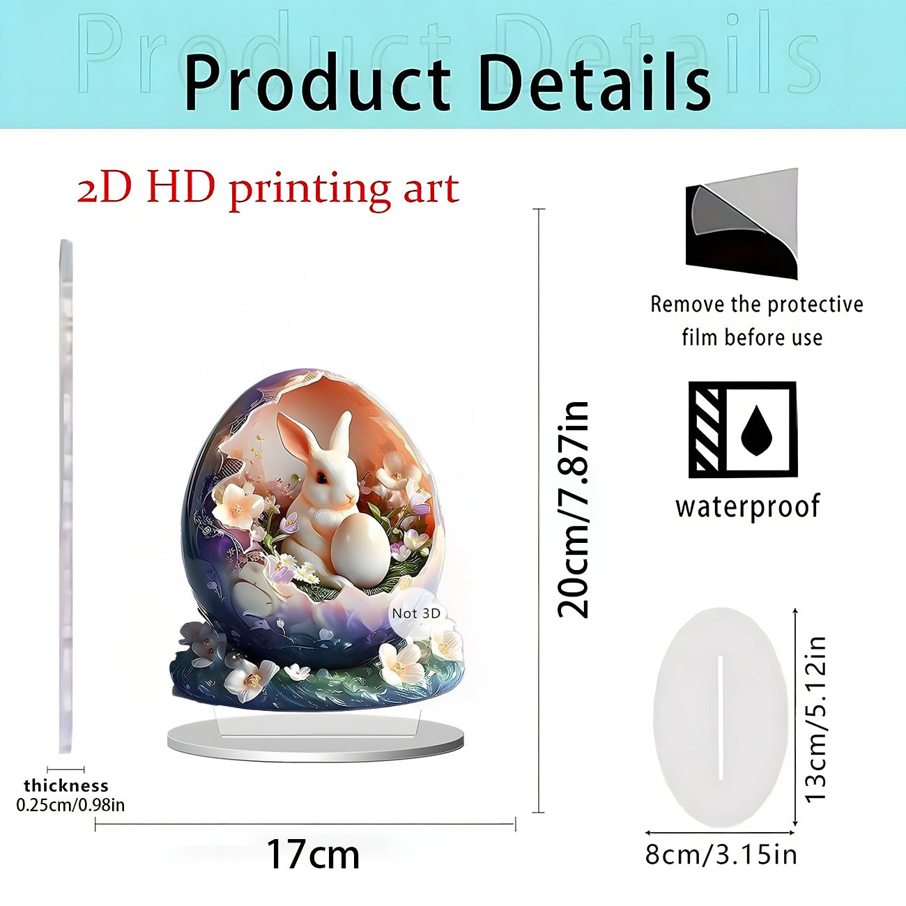 Cross-Border New Christmas Igloo Santa Claus Reindeer 2D Acrylic Flat Home Desktop Decoration