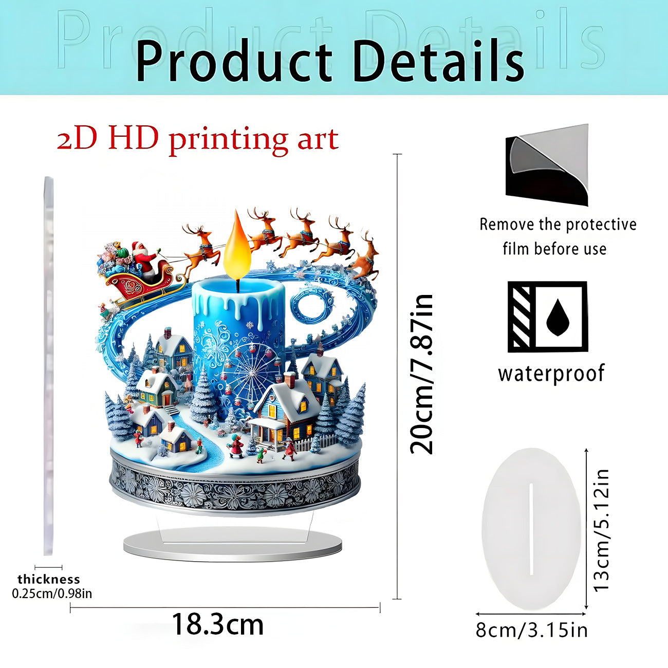 Cross-Border New Product Cupid Angel Decorative Stand 2D Acrylic Ornaments Home Desktop Entrance Accessories Gifts