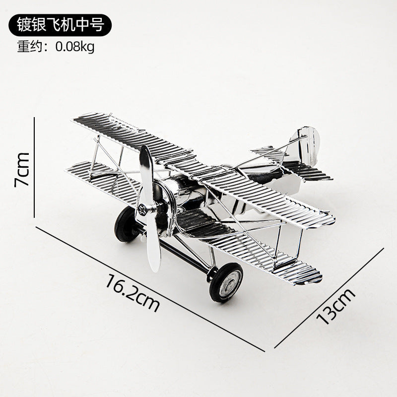 Landmark Building Model Ornaments, High-End Cross-Border Metal Crafts, Living Room Office Desktop Iron Art Decorations