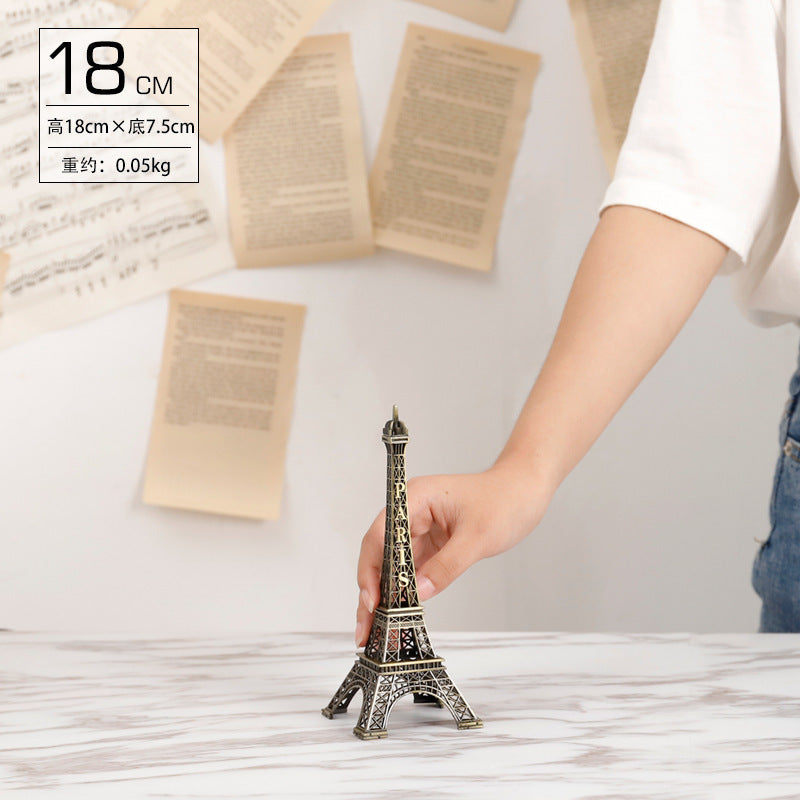 Retro Alloy Globe Ornaments Office Study Home Living Room Furnishings Wine Cabinet Decorations Metal Crafts