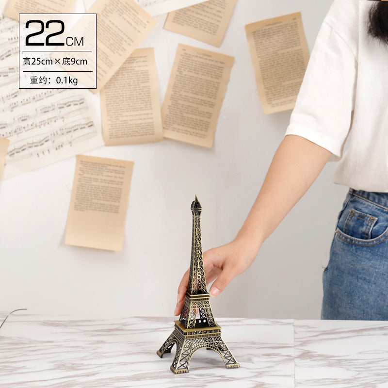 Retro Alloy Globe Ornaments Office Study Home Living Room Furnishings Wine Cabinet Decorations Metal Crafts