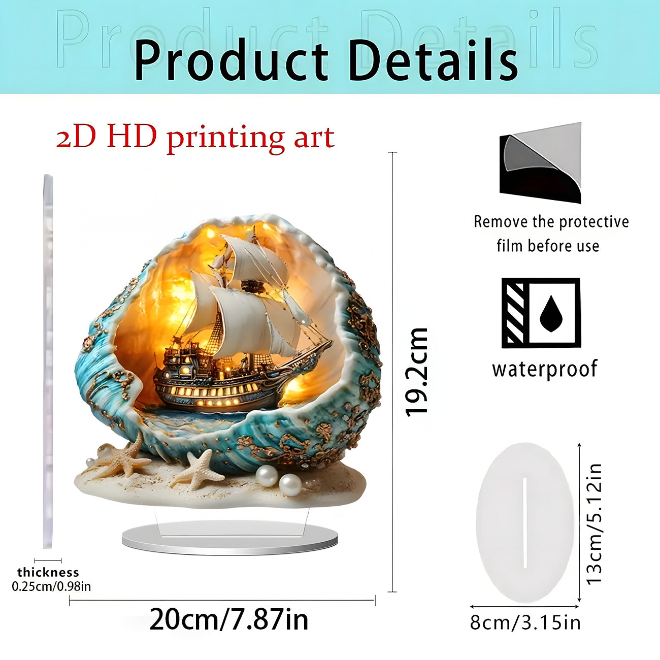 Cross-Border New Product Cupid Angel Decorative Stand 2D Acrylic Ornaments Home Desktop Entrance Accessories Gifts