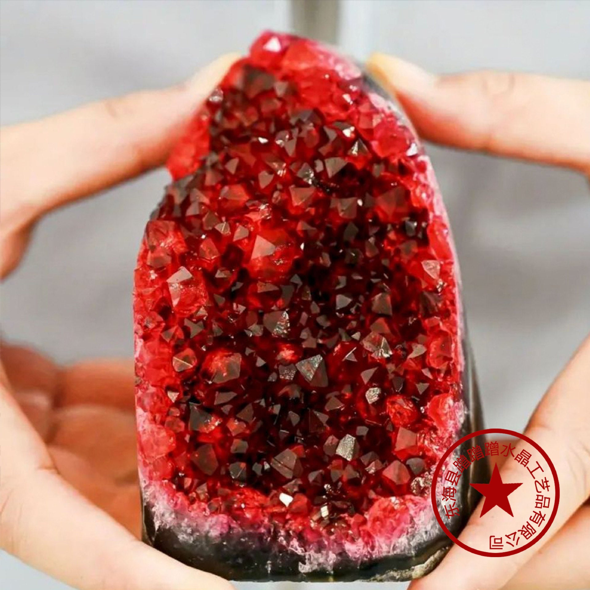 Cross-border crystal multi-color crystal crystal town color crystal town home feng shui ornaments east China sea crystal wholesale a generation of hair