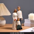 Nordic Creative Light Luxury Character Couple Ornaments Home Living Room Wine Cabinet Tv Cabinet High-End Decorative Ornaments